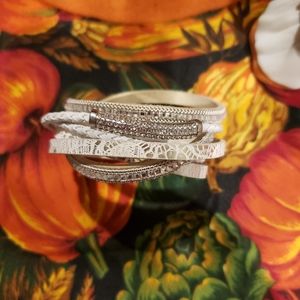 Snakeskin Beaded Bracelet